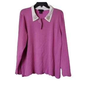 NWT Investments Women sweater top plus size 2X